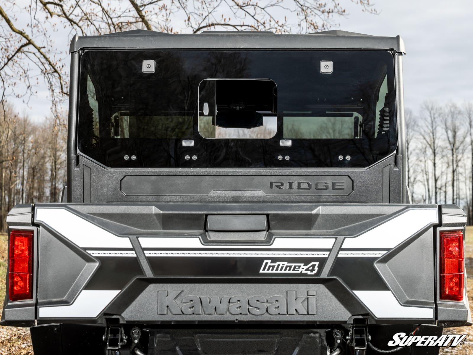 KAWASAKI RIDGE GLASS SLIDING REAR WINDSHIELD