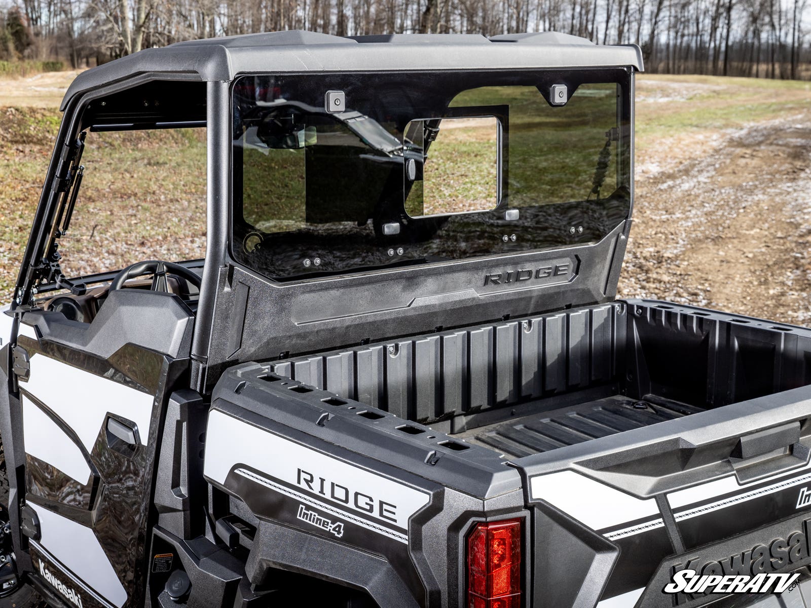 KAWASAKI RIDGE GLASS SLIDING REAR WINDSHIELD