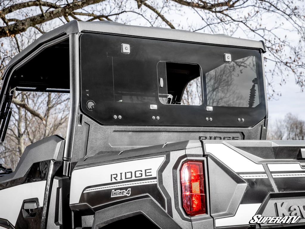 KAWASAKI RIDGE GLASS SLIDING REAR WINDSHIELD