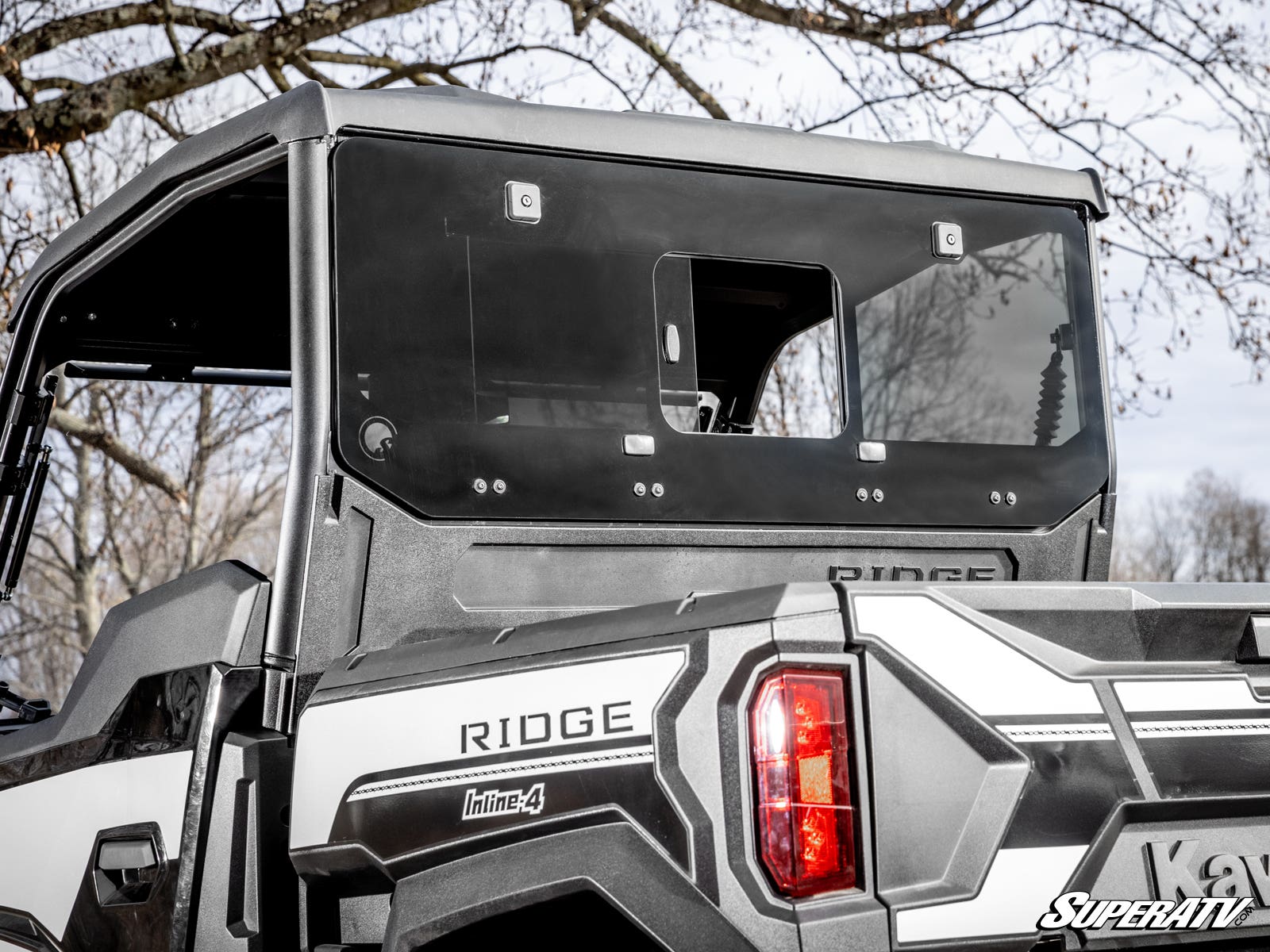 KAWASAKI RIDGE GLASS SLIDING REAR WINDSHIELD