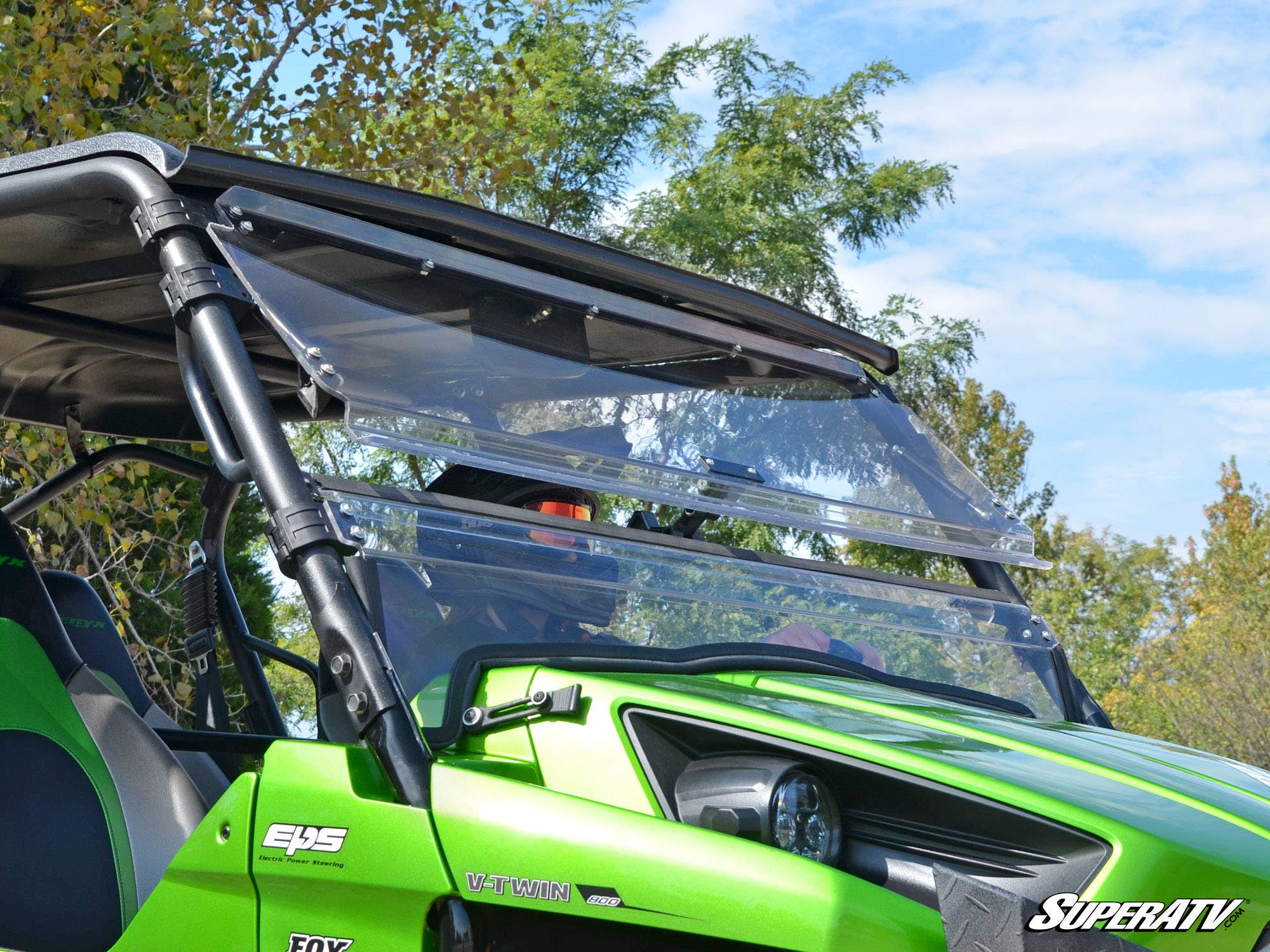 KAWASAKI TERYX FLIP WINDSHIELD
