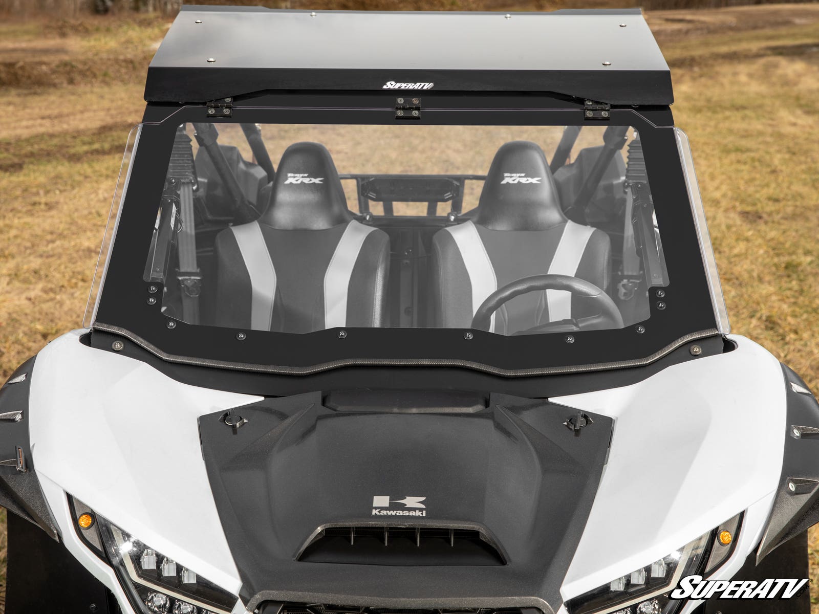 KAWASAKI TERYX KRX 1000 MAXDRIVE POWER FLIP WINDSHIELD