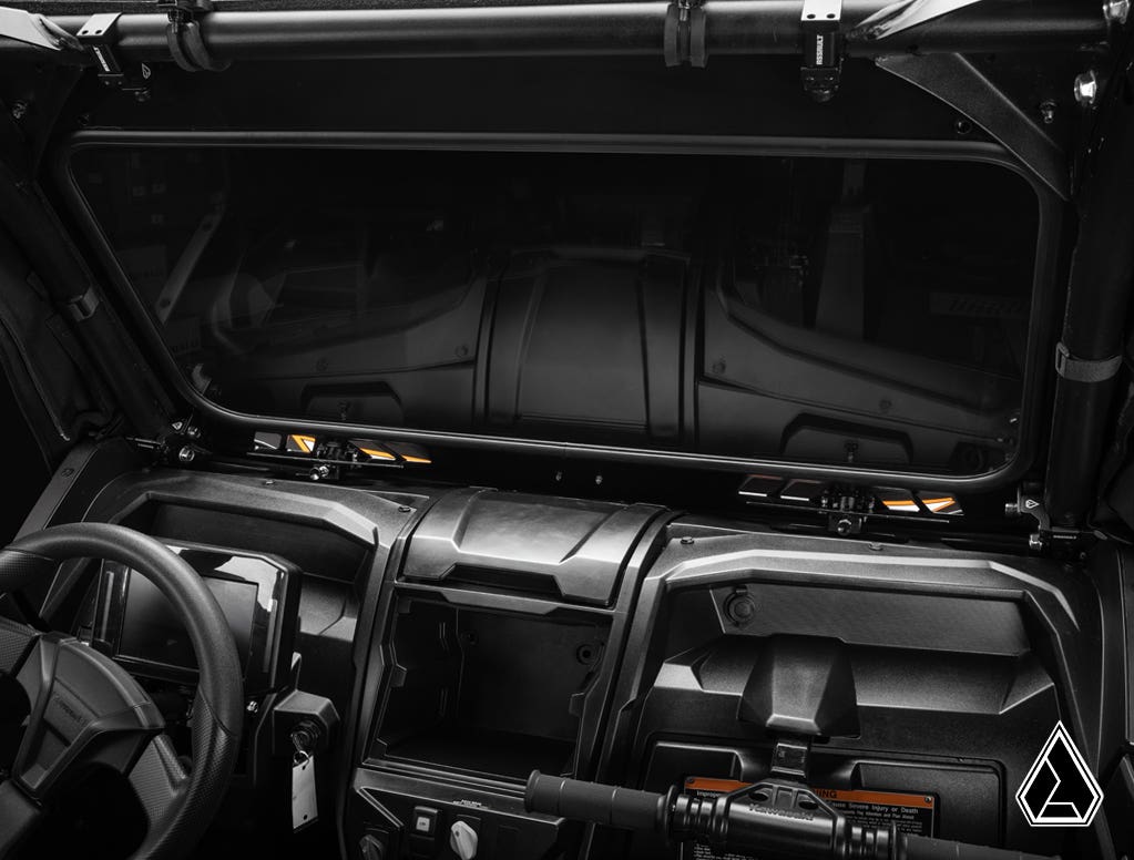 ASSAULT INDUSTRIES KAWASAKI TERYX KRX 1000 GLASS WINDSHIELD