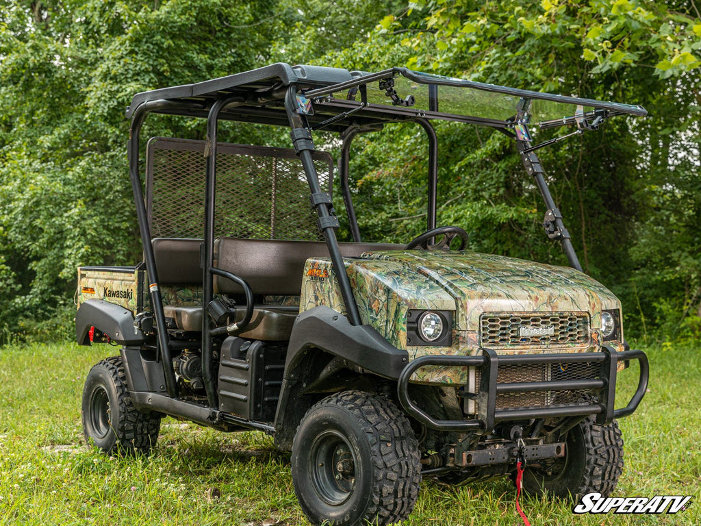KAWASAKI MULE 4000/4010 SCRATCH-RESISTANT FLIP WINDSHIELD