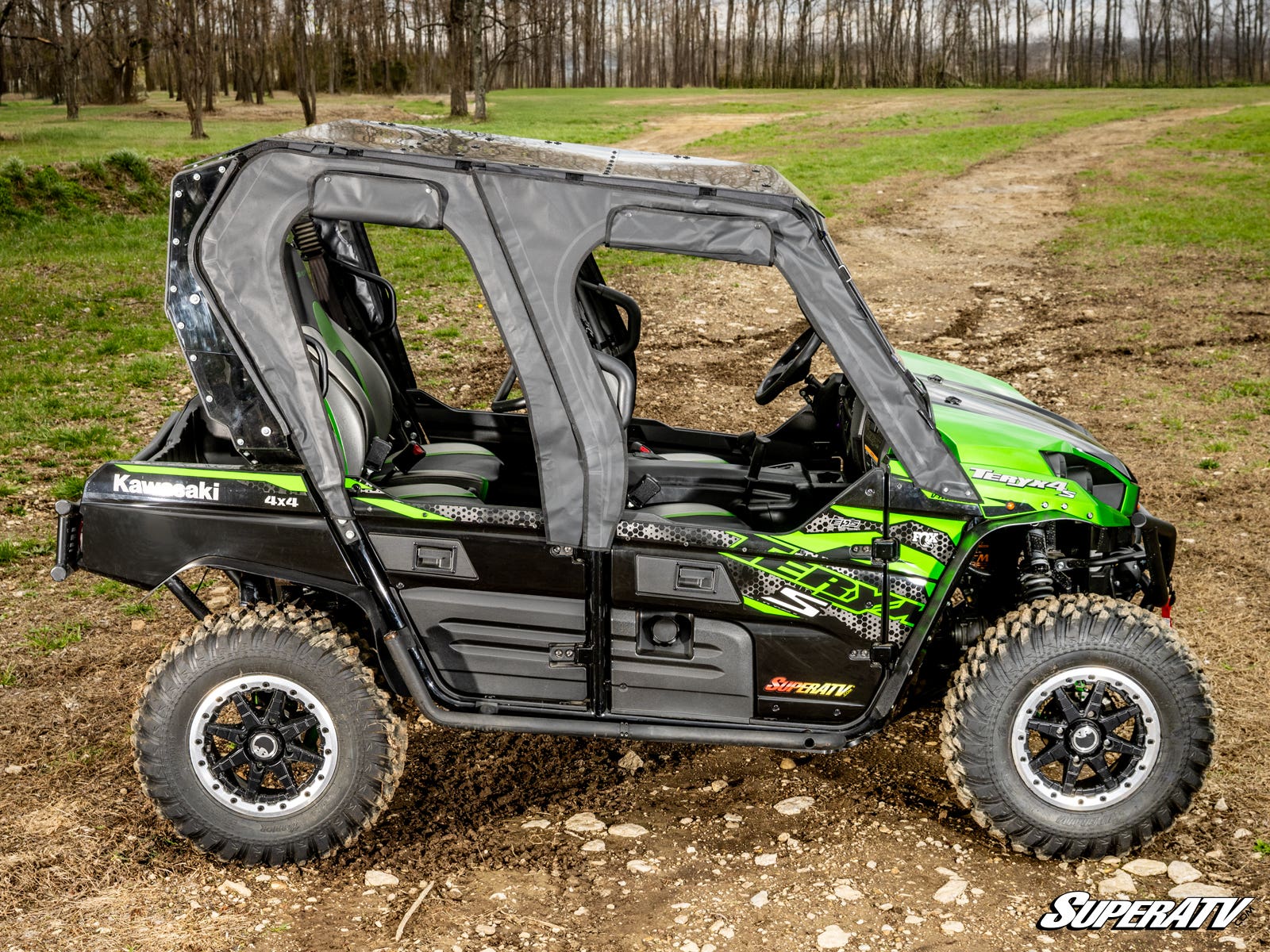 KAWASAKI TERYX 4 PRIMAL SOFT CAB ENCLOSURE UPPER DOORS