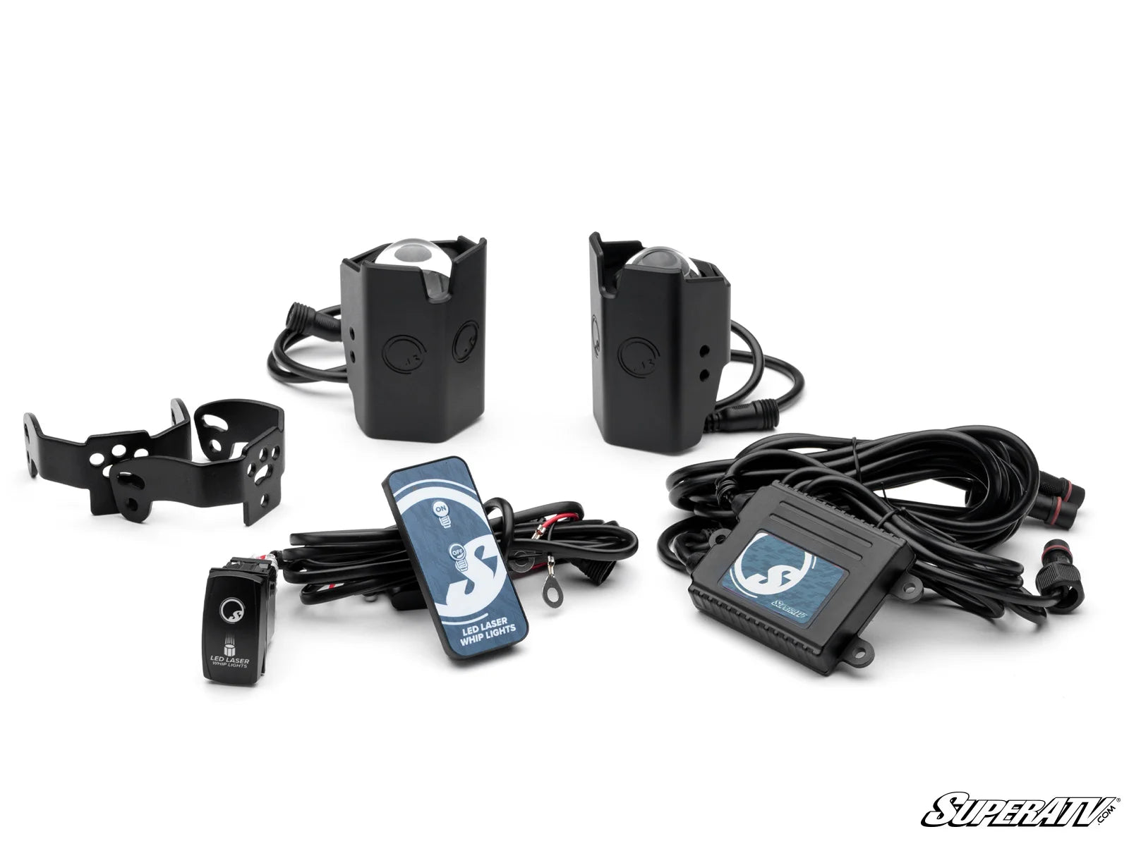 LED Laser Whip Lights