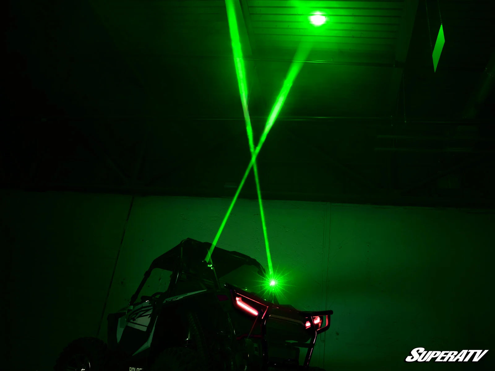 LED Laser Whip Lights