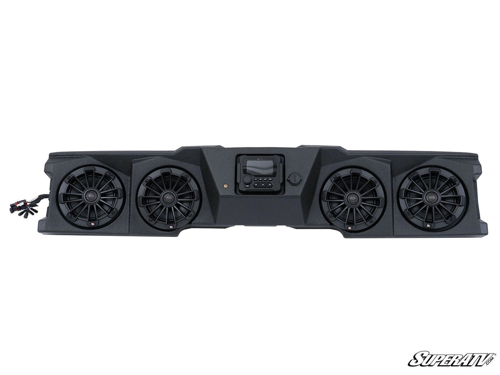 MB QUART 320-WATT STAGE 4 CAN-AM DEFENDER TUNED FOUR-SPEAKER VISOR AUDIO SYSTEM