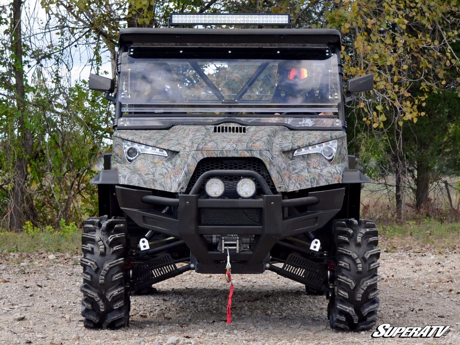 ODES DOMINATOR SCRATCH RESISTANT FLIP WINDSHIELD