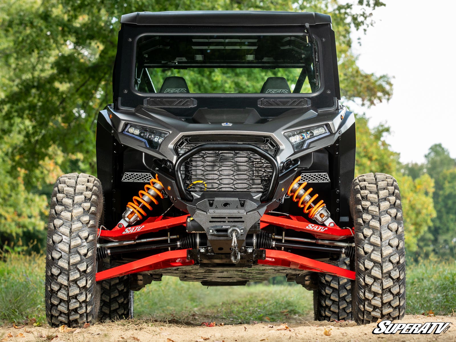 POLARIS RZR XP WINCH MOUNT