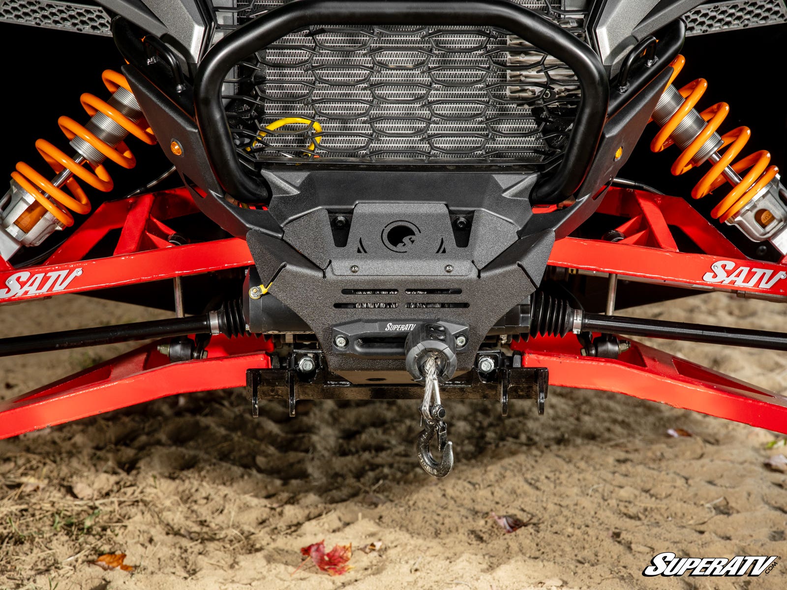 POLARIS RZR XP WINCH MOUNT