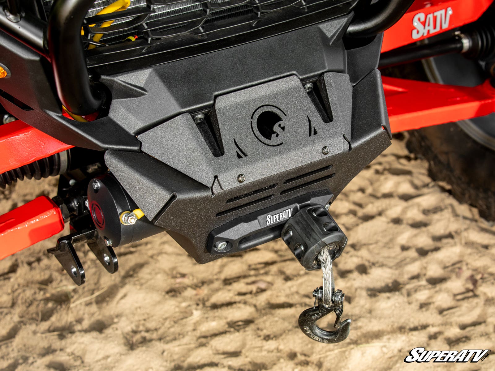 POLARIS RZR XP WINCH MOUNT