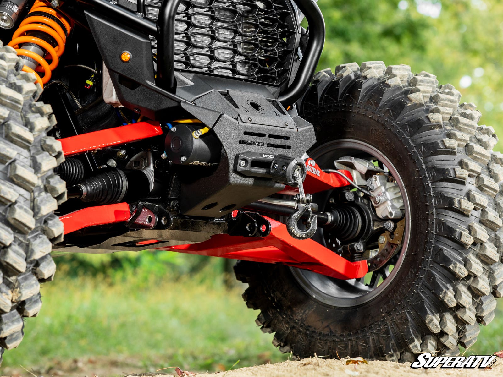 POLARIS RZR XP WINCH MOUNT