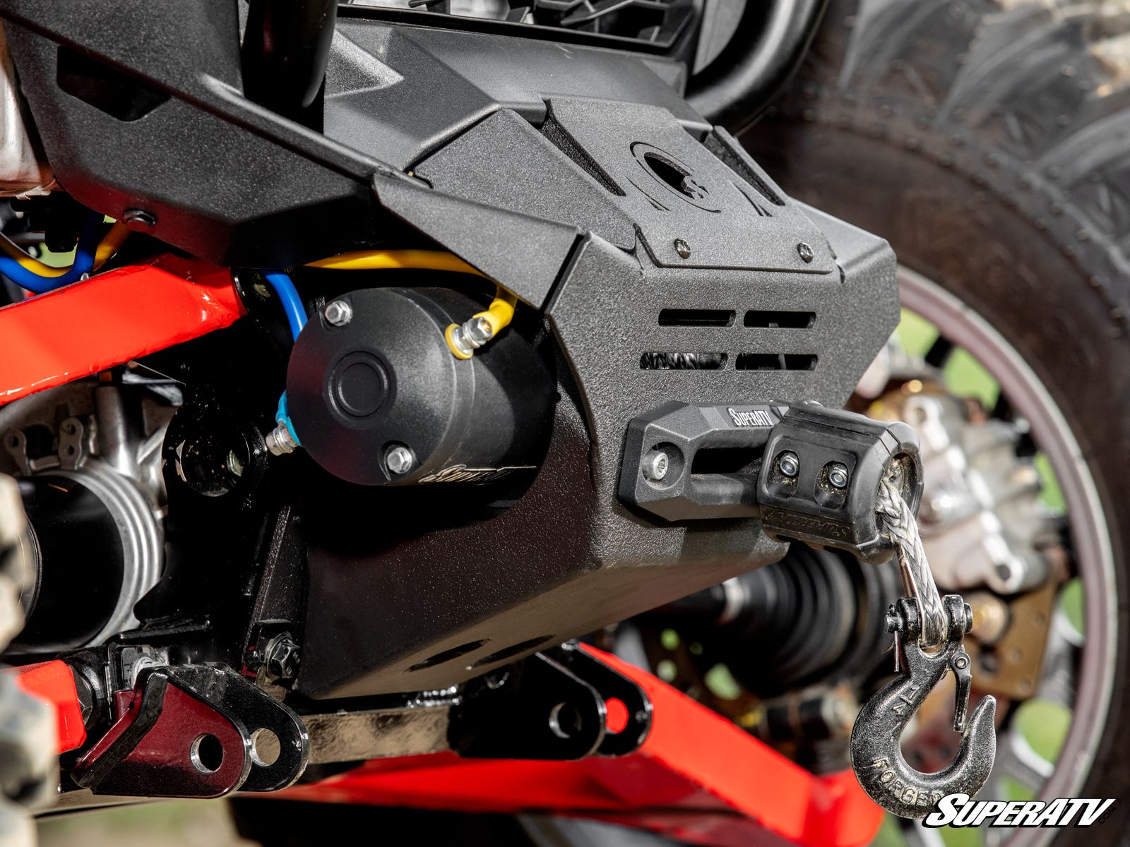 POLARIS RZR XP WINCH MOUNT