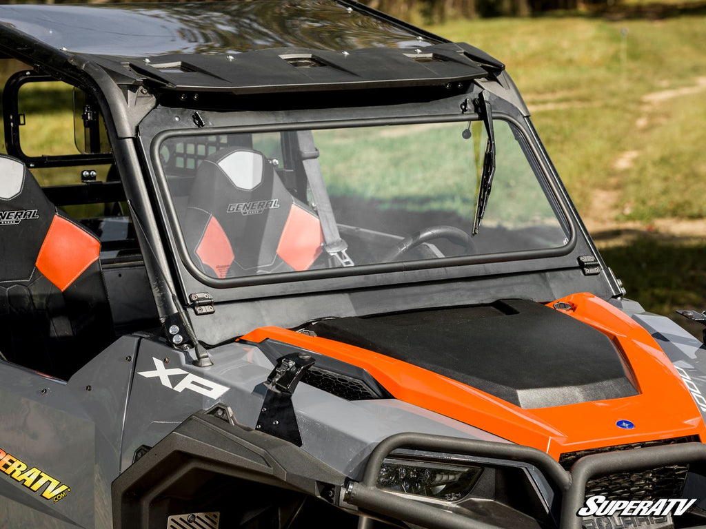 POLARIS GENERAL XP 1000 FLIP-DOWN GLASS WINDSHIELD