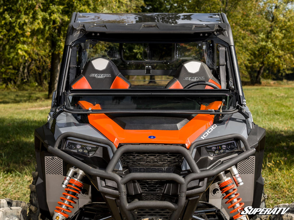 POLARIS GENERAL XP 1000 FLIP-DOWN GLASS WINDSHIELD