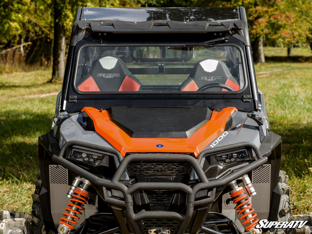 POLARIS GENERAL XP 1000 FLIP-DOWN GLASS WINDSHIELD