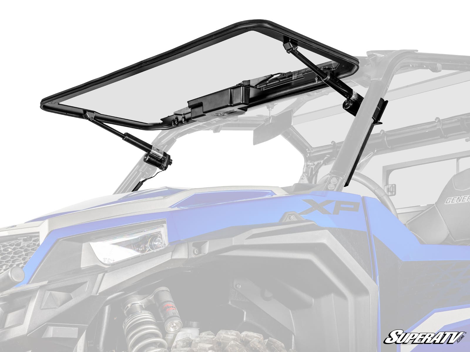 POLARIS GENERAL XP 1000 MAXDRIVE POWER FLIP GLASS WINDSHIELD