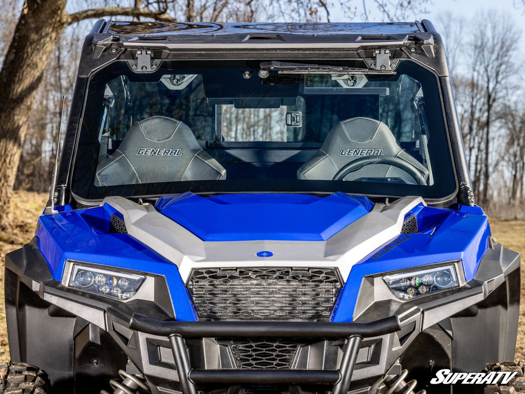 POLARIS GENERAL XP 1000 MAXDRIVE POWER FLIP GLASS WINDSHIELD