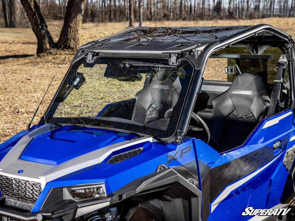 POLARIS GENERAL XP 1000 MAXDRIVE POWER FLIP GLASS WINDSHIELD