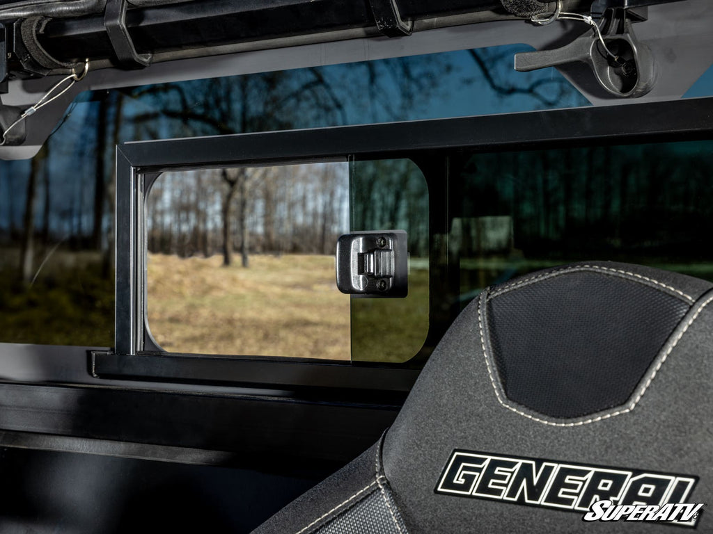 POLARIS GENERAL XP 1000 GLASS SLIDING REAR WINDSHIELD
