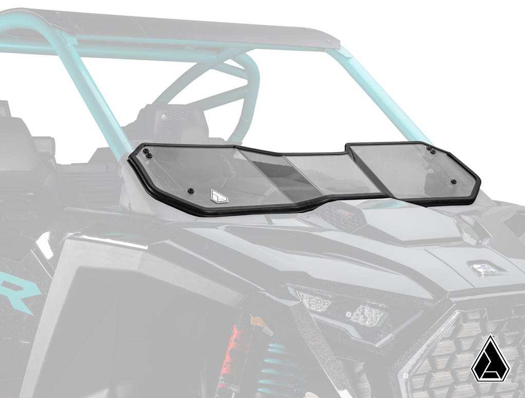 ASSAULT INDUSTRIES POLARIS RZR PRO R HALF WINDSHIELD