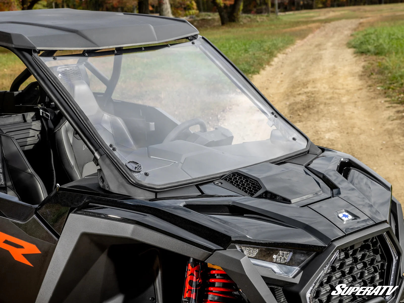 Polaris RZR Pro R Scratch-Resistant Full Windshield