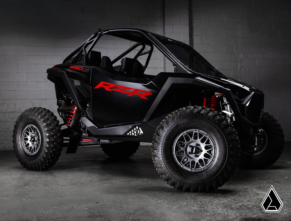 ASSAULT INDUSTRIES POLARIS RZR PRO R ROCK SLIDERS