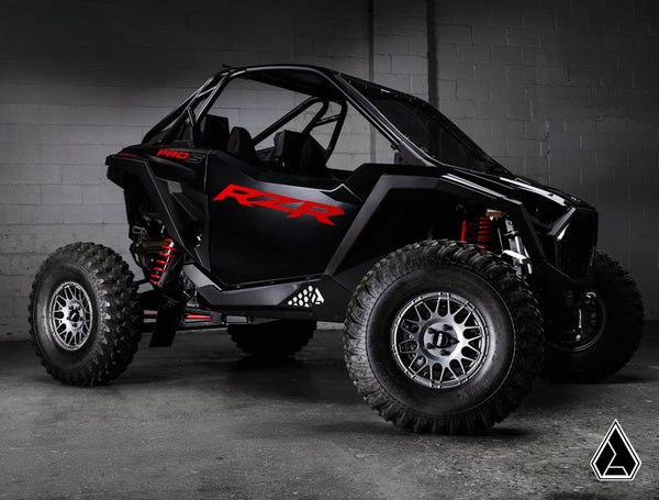 ASSAULT INDUSTRIES POLARIS RZR TURBO R ROCK SLIDERS