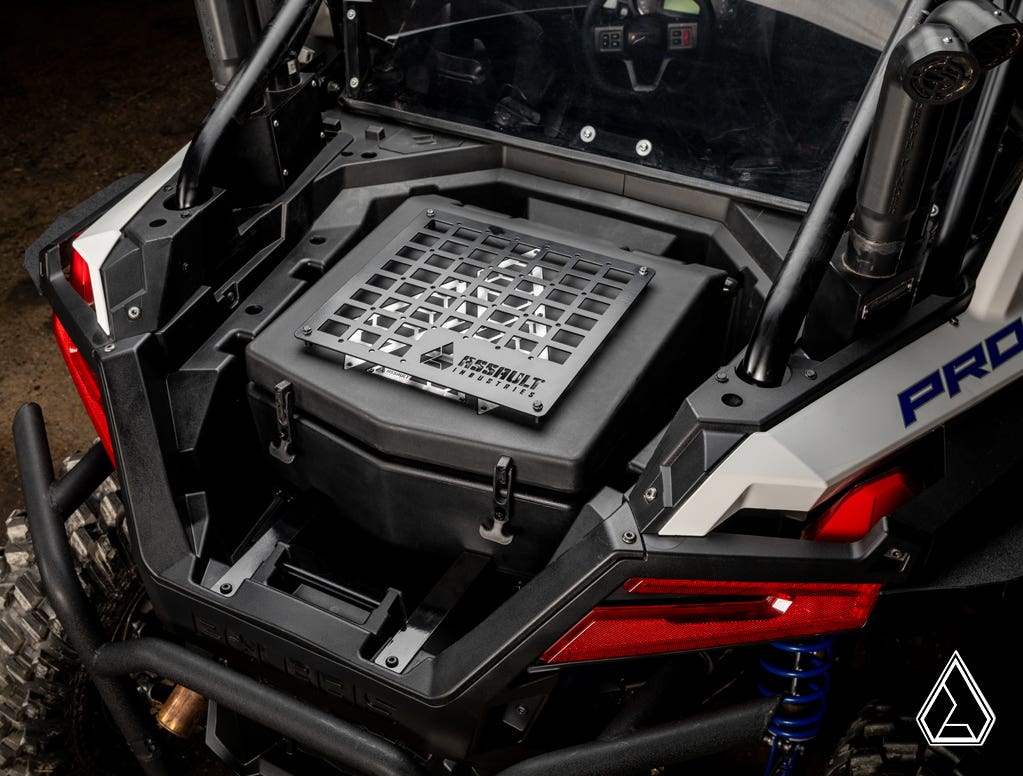 ASSAULT INDUSTRIES COOLER/CARGO BOX FOR POLARIS RZR TURBO R