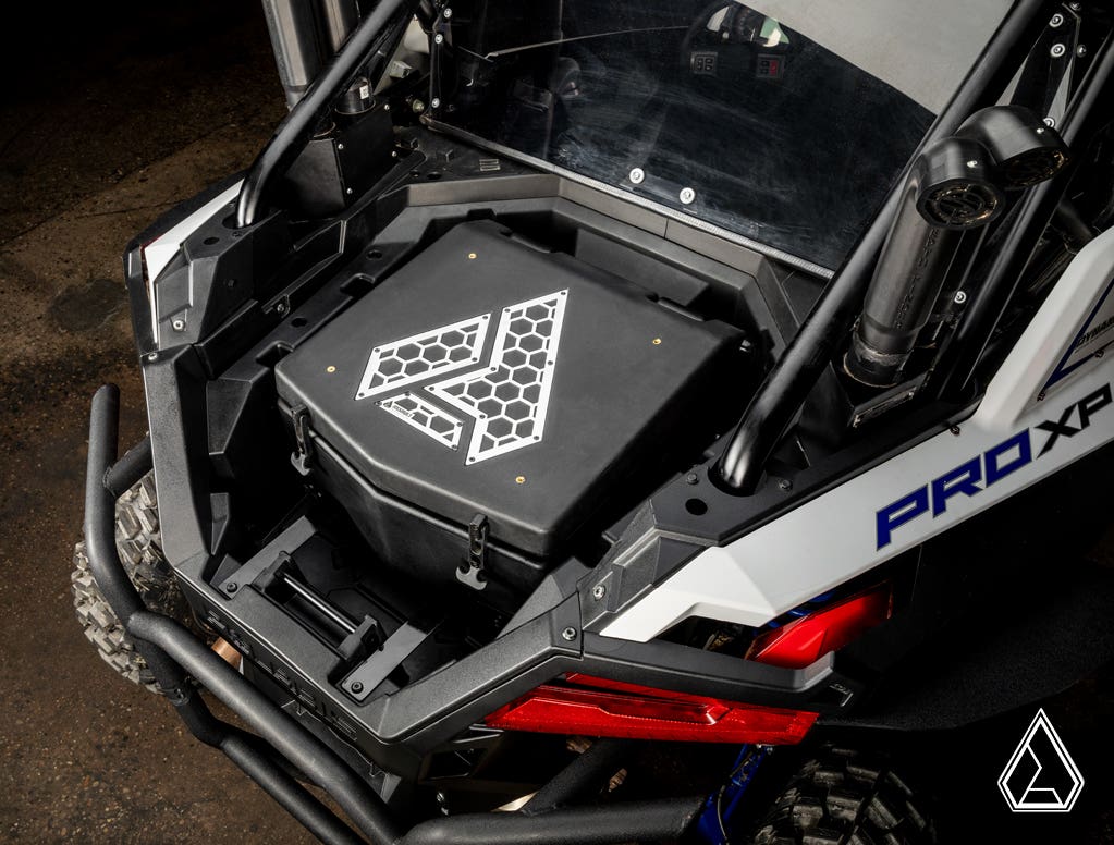 ASSAULT INDUSTRIES COOLER/CARGO BOX FOR POLARIS RZR TURBO R