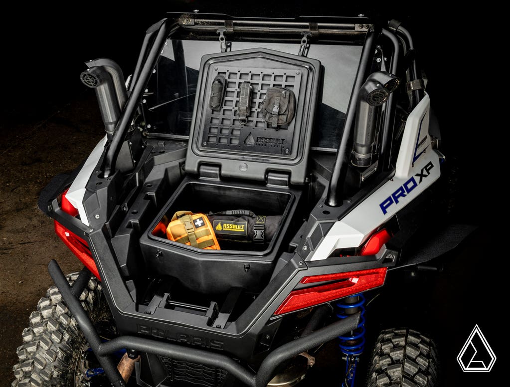 ASSAULT INDUSTRIES COOLER/CARGO BOX FOR POLARIS RZR TURBO R