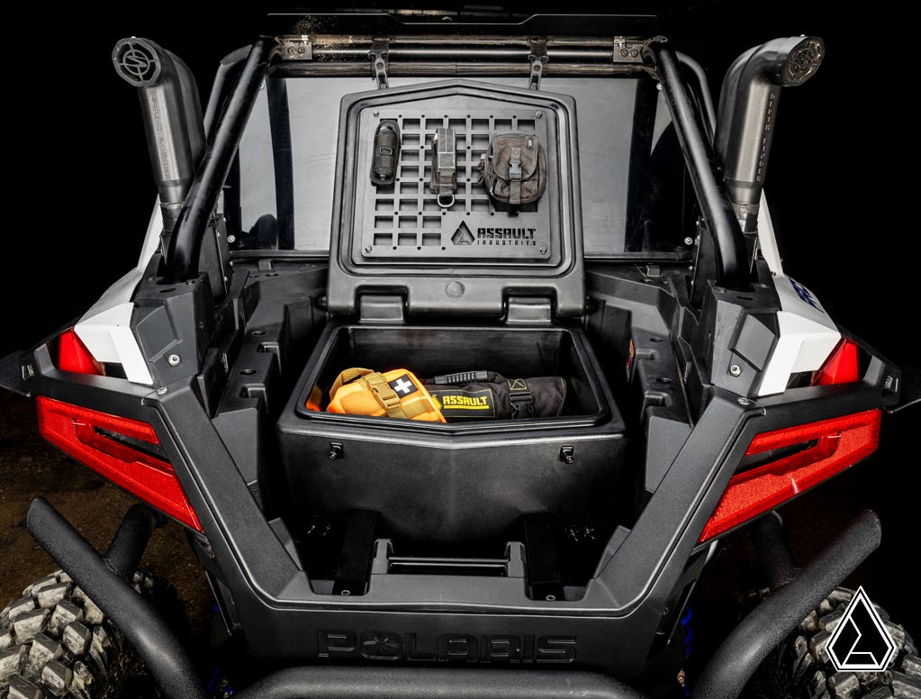 ASSAULT INDUSTRIES COOLER/CARGO BOX FOR POLARIS RZR TURBO R