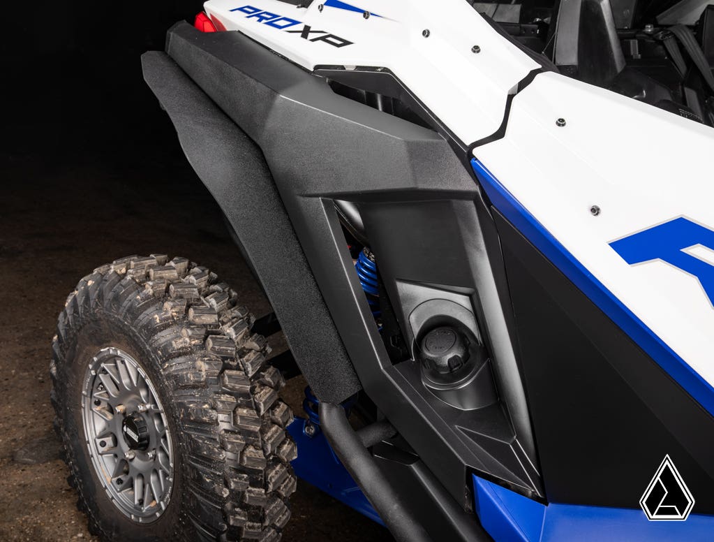 ASSAULT INDUSTRIES LOW-PROFILE FENDER FLARES FOR POLARIS RZR PRO XP