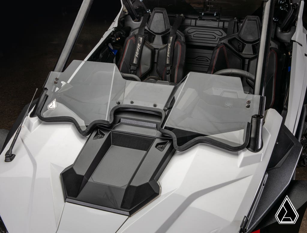 ASSAULT INDUSTRIES POLARIS RZR TURBO R HALF WINDSHIELD