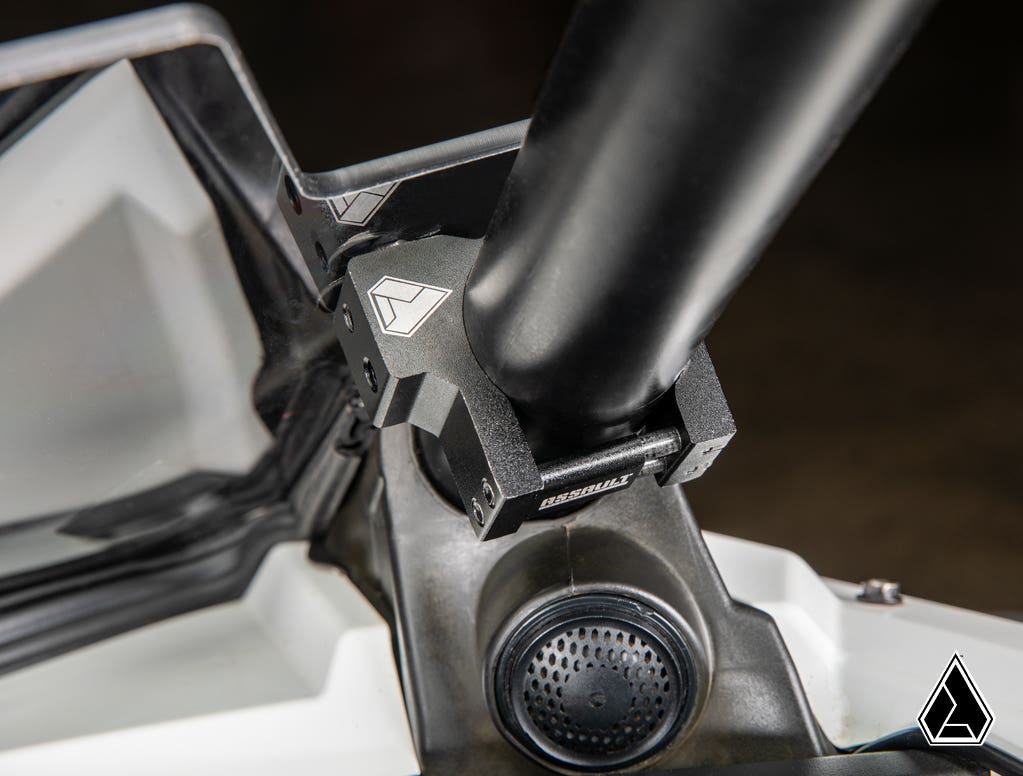 ASSAULT INDUSTRIES POLARIS RZR TURBO R HALF WINDSHIELD