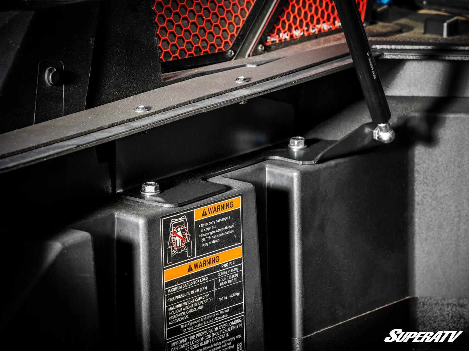 Polaris RZR Pro R Trunk Bed Enclosure