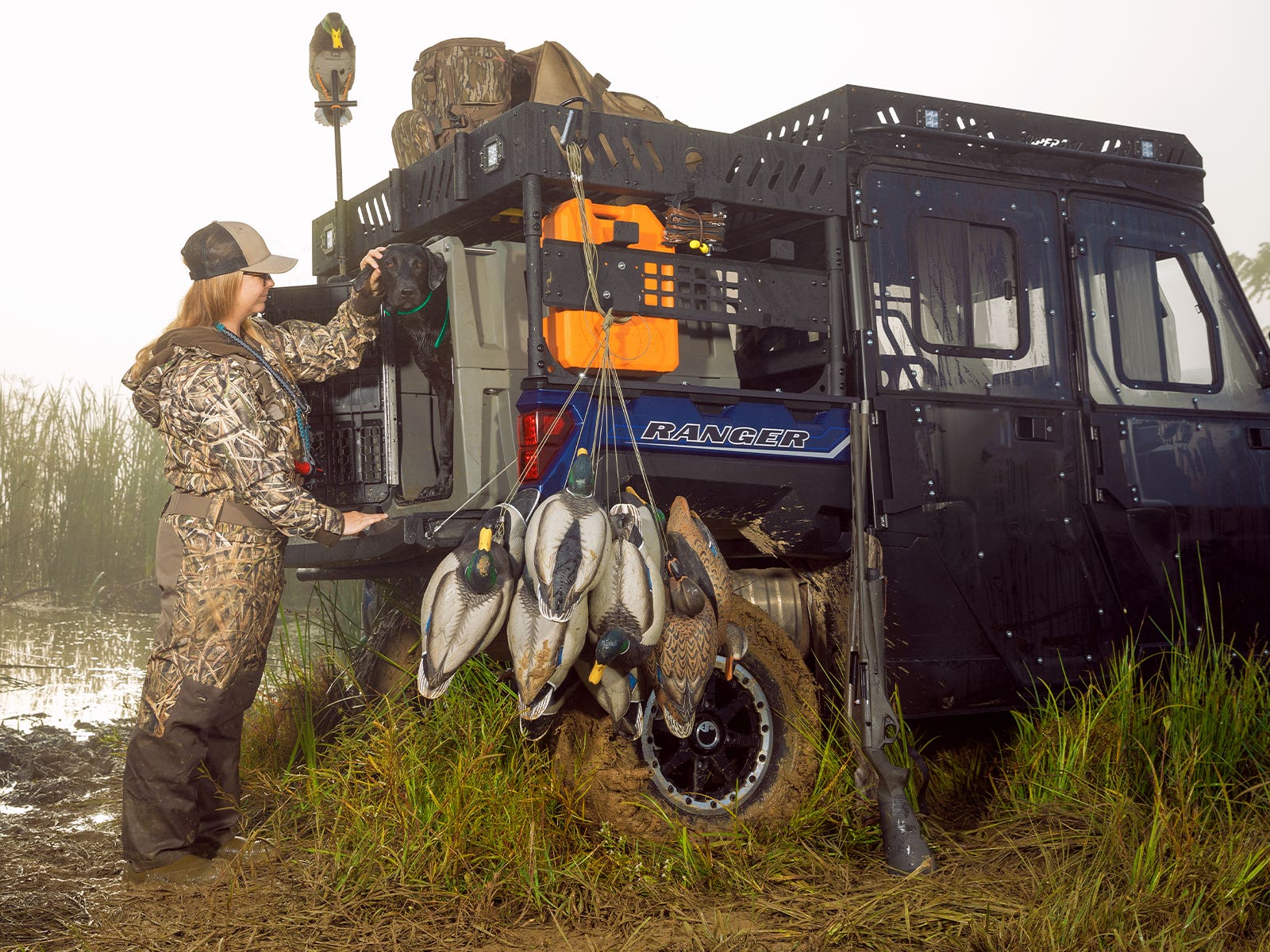 POLARIS RANGER XP 1000 OUTFITTER BED RACK