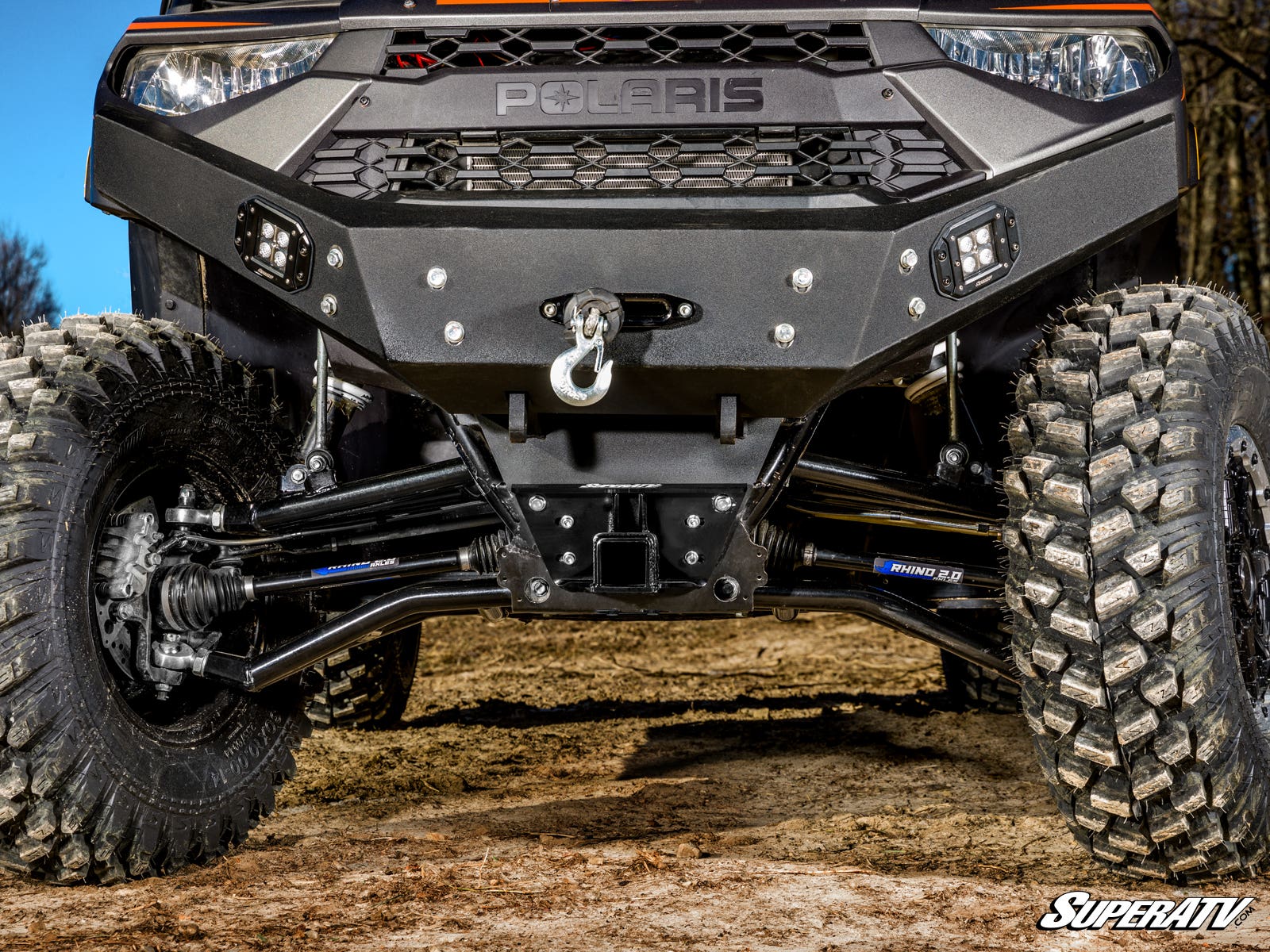 POLARIS RANGER XP 1000 FRONT 2" RECEIVER HITCH