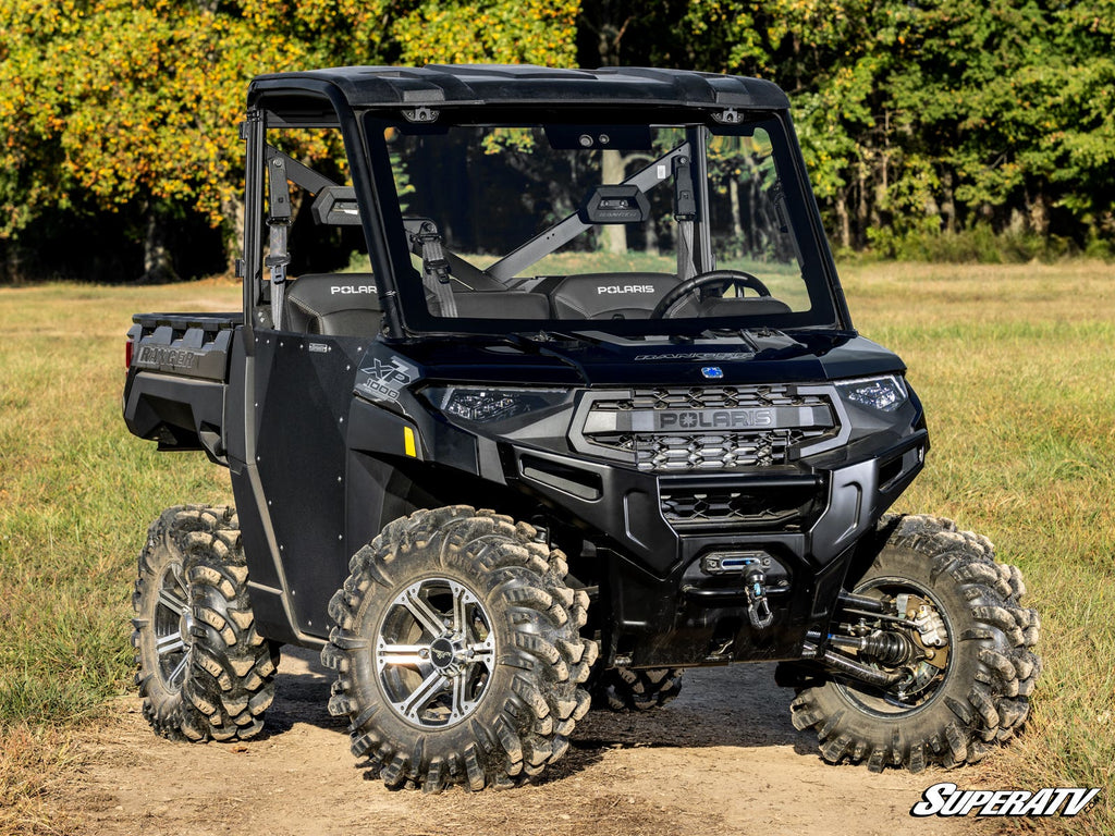 POLARIS RANGER XP KINETIC MAXDRIVE POWER FLIP GLASS WINDSHIELD