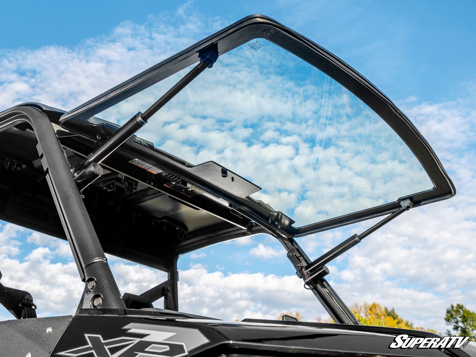 POLARIS RANGER 1000 MAXDRIVE POWER FLIP GLASS WINDSHIELD