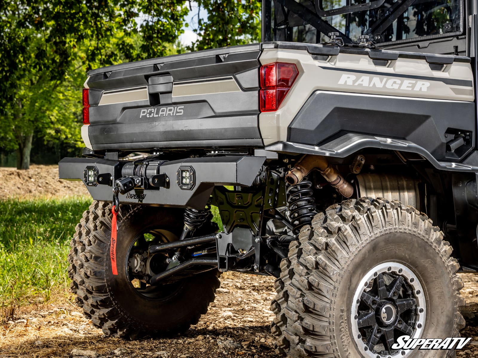 POLARIS RANGER XP 1000 WINCH READY REAR BUMPER