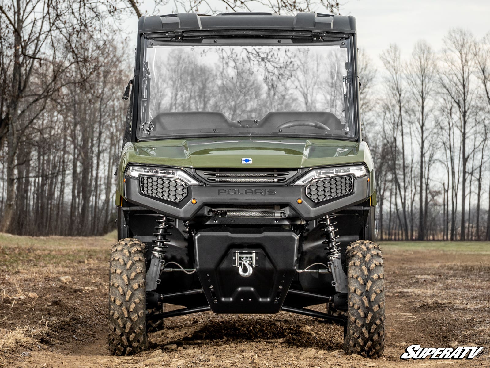 POLARIS RANGER 500 SCRATCH-RESISTANT FLIP WINDSHIELD (2026+)