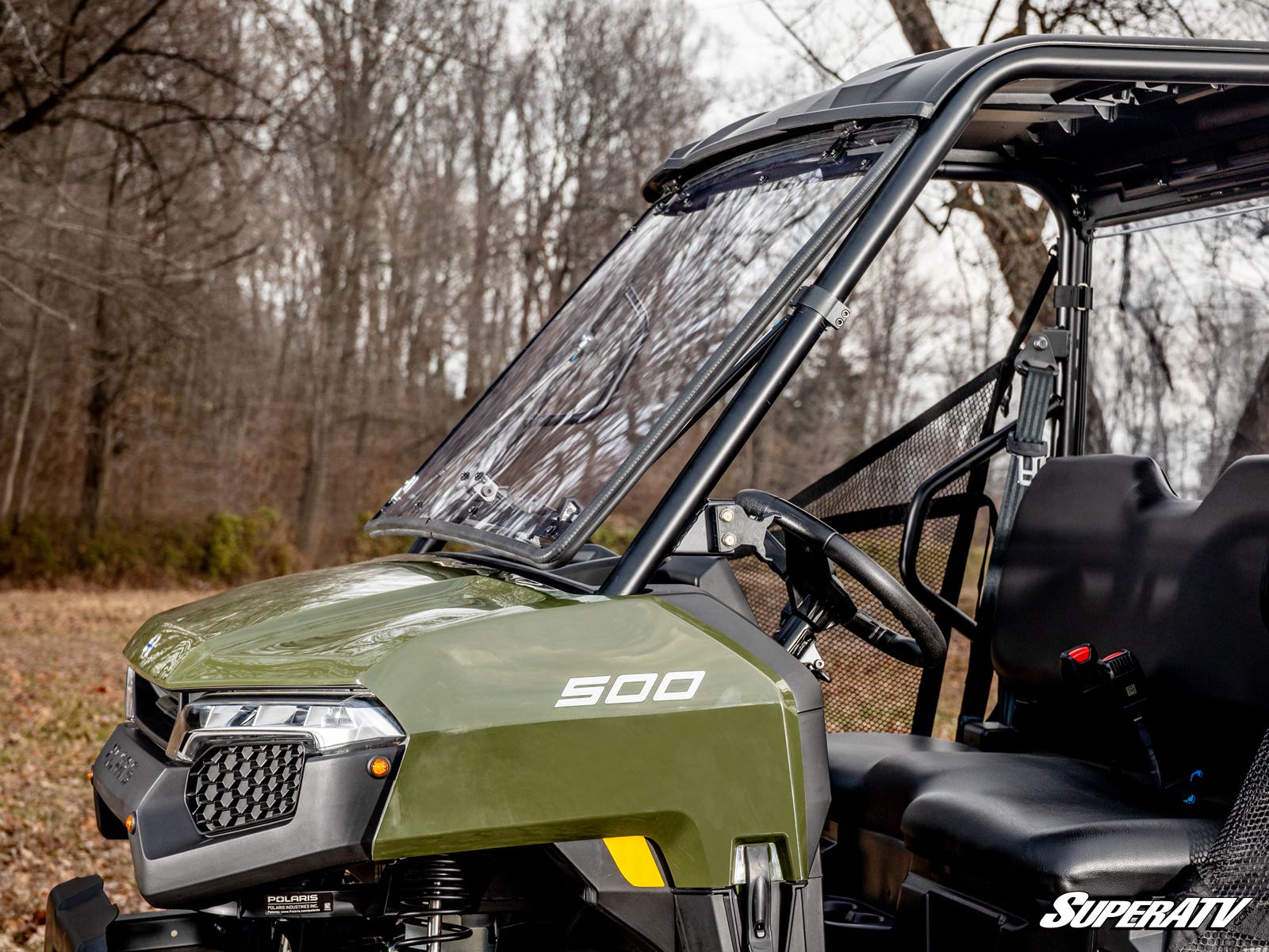 POLARIS RANGER 500 SCRATCH-RESISTANT FLIP WINDSHIELD (2026+)