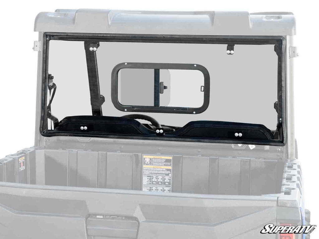 POLARIS RANGER MIDSIZE REAR SLIDING WINDSHIELD