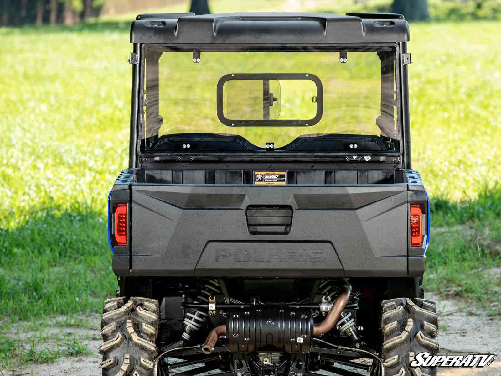 POLARIS RANGER MIDSIZE REAR SLIDING WINDSHIELD