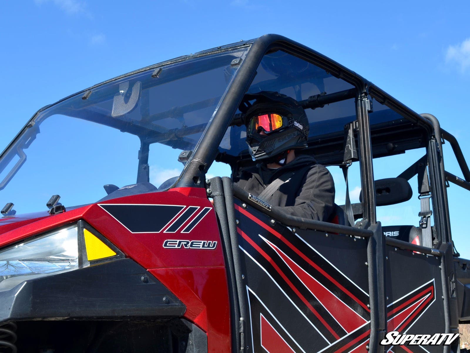 POLARIS RANGER 1000 DIESEL CREW TINTED ROOF