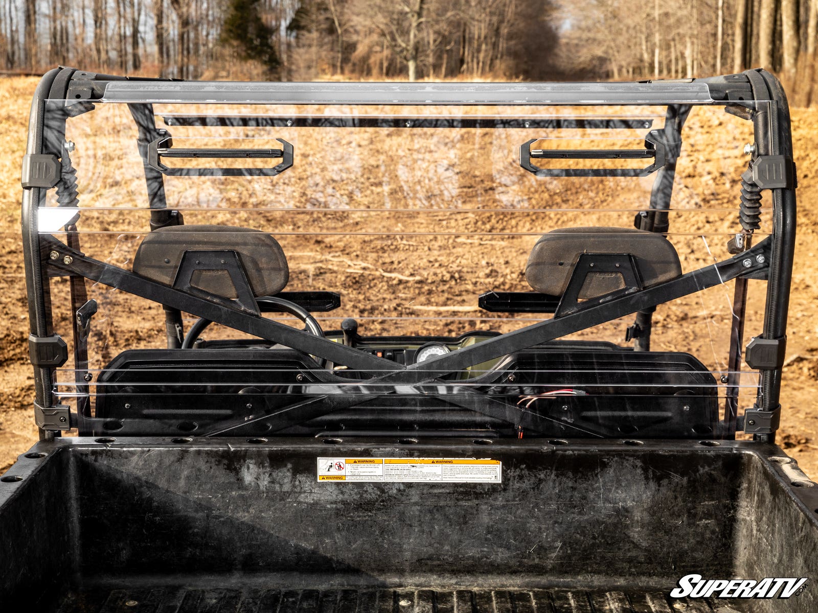 POLARIS RANGER FULL SIZE 800 VENTED FULL REAR WINDSHIELD