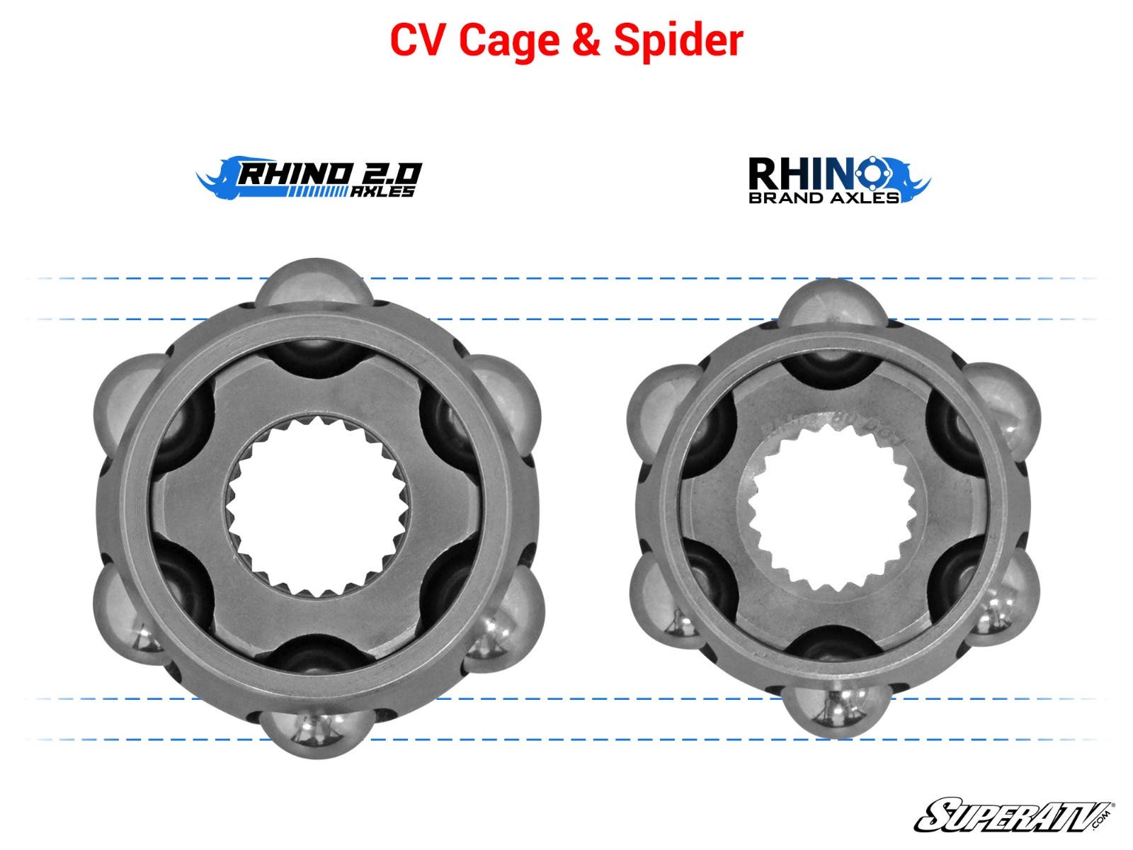 KAWASAKI TERYX HEAVY-DUTY AXLE—RHINO 2.0