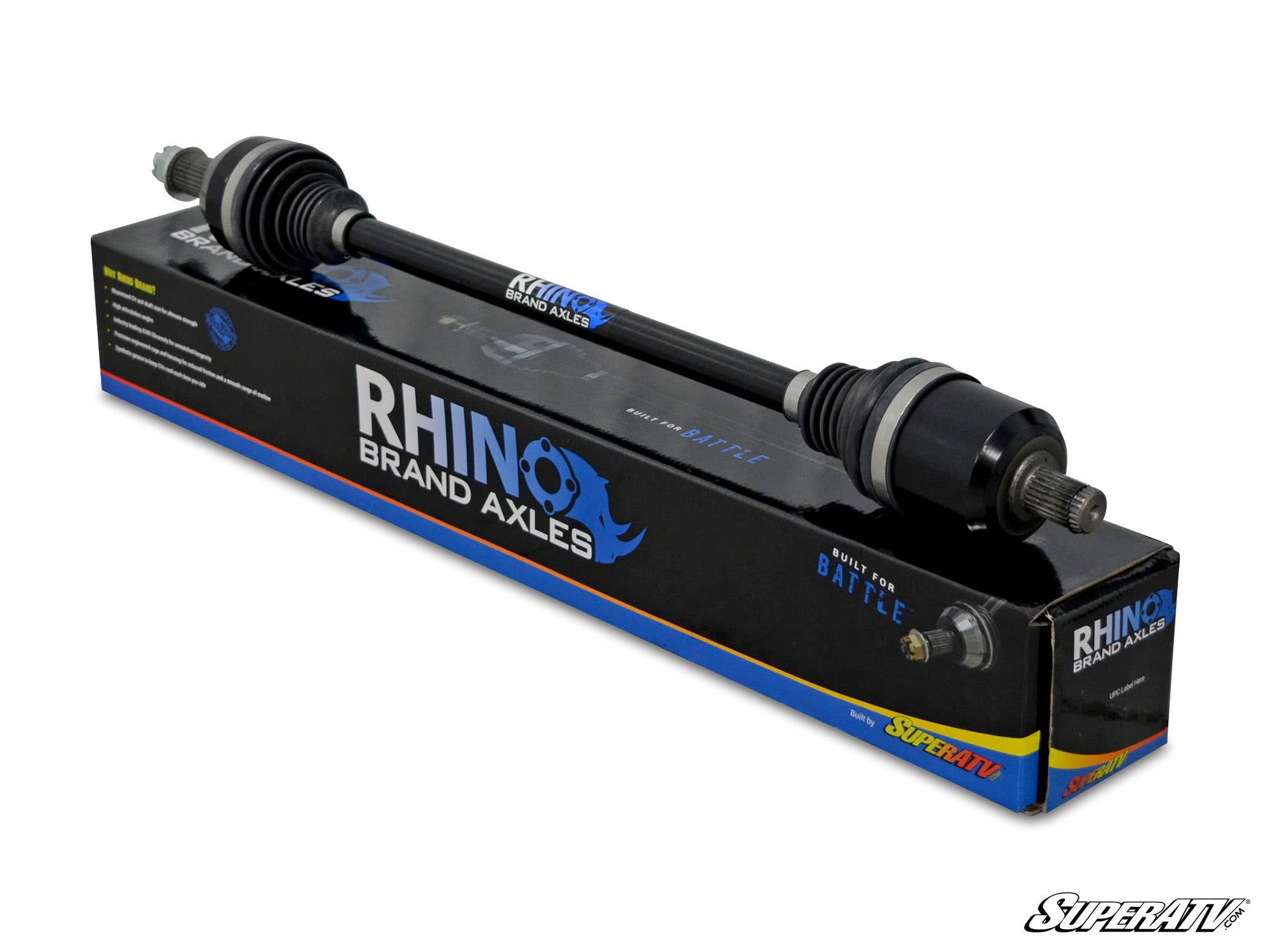 POLARIS RZR 900 LONG TRAVEL AXLES—RHINO BRAND